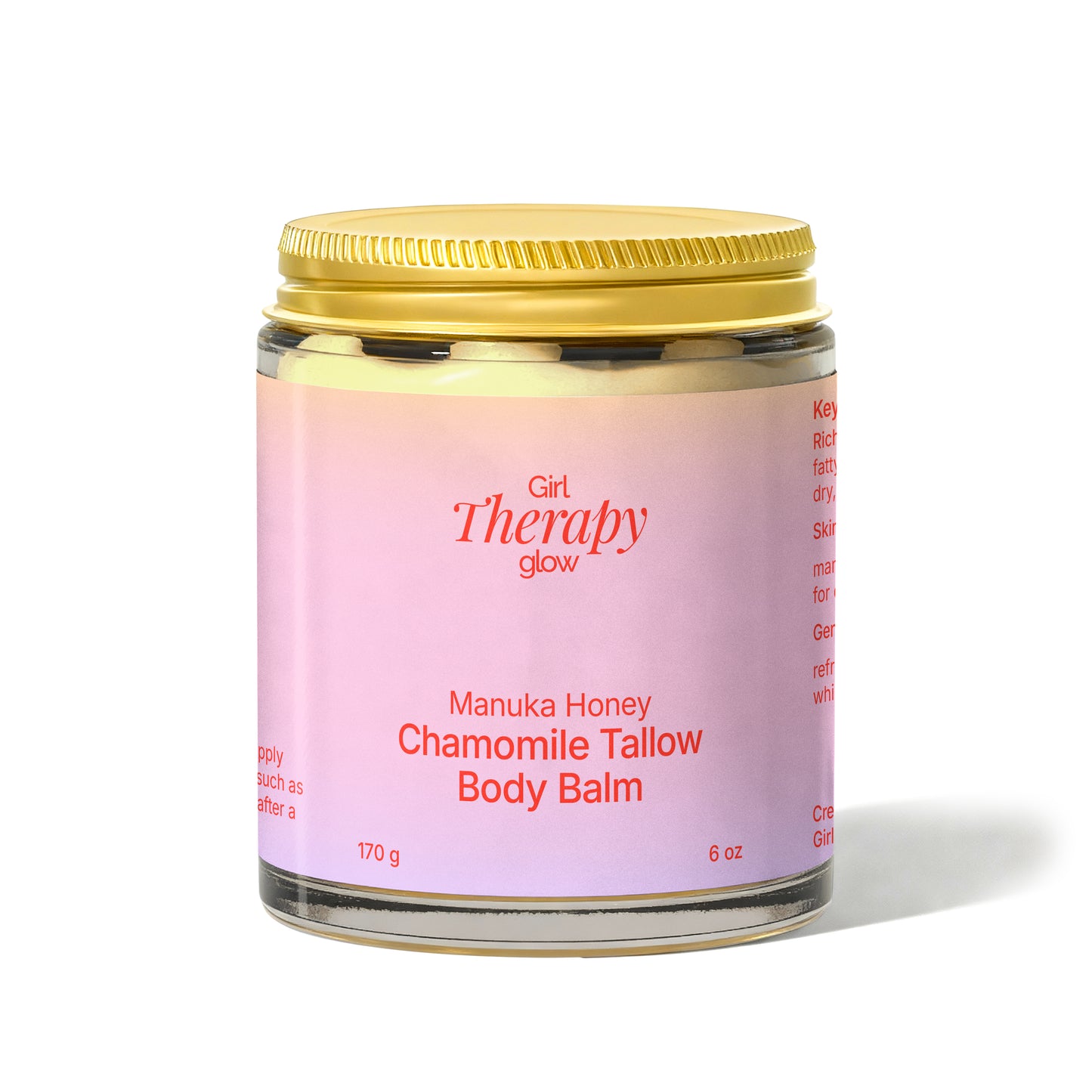 Manuka Honey Chamomile Tallow Body Balm